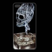 Coque  Iphone 8 Plus PREMIUM Tête de mort cendrier