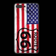 Coque  Iphone 8 Plus PREMIUM Route 66 USA