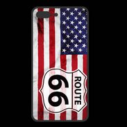 Coque  Iphone 8 Plus PREMIUM Route 66 USA Version 3
