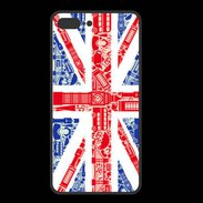 Coque  Iphone 8 Plus PREMIUM Angleterre sur Drapeau 1