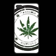 Coque  Iphone 8 Plus PREMIUM Grunge stamp with marijuana leaf