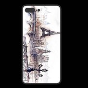 Coque  Iphone 8 Plus PREMIUM Vintage Paris en dessin