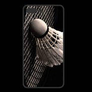 Coque  Iphone 8 Plus PREMIUM Volant de Badminton en noir et blanc