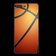 Coque  Iphone 8 Plus PREMIUM Effet Ballon de basket orange et noir