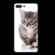 Coque  Iphone 8 Plus PREMIUM chaton gris 4