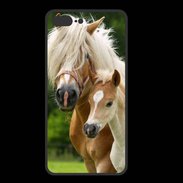 Coque  Iphone 8 Plus PREMIUM Cheval et poulain
