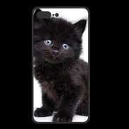 Coque  Iphone 8 Plus PREMIUM Petit chaton noir