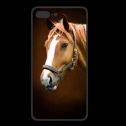 Coque  Iphone 8 Plus PREMIUM Portrait de cheval en peinture