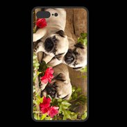Coque  Iphone 8 Plus PREMIUM Trio de chiots Carlin