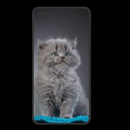 Coque  Iphone 8 Plus PREMIUM Chaton sur tapis bleu