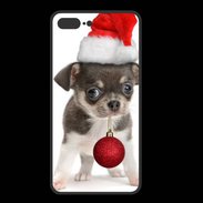 Coque  Iphone 8 Plus PREMIUM Chihuahua de noël