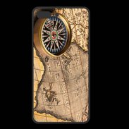 Coque  Iphone 8 Plus PREMIUM Vintage compas de navigateur