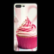 Coque  Iphone 8 Plus PREMIUM Cup cake rose et blanc