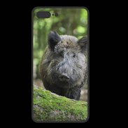 Coque  Iphone 8 Plus PREMIUM Sanglier dans les bois
