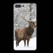 Coque  Iphone 8 Plus PREMIUM Cerf en hiver 50
