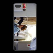 Coque  Iphone 8 Plus PREMIUM Hotesse de l'air