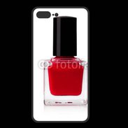 Coque  Iphone 8 Plus PREMIUM Vernis rouge esthéticienne