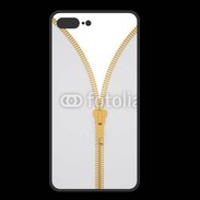 Coque  Iphone 8 Plus PREMIUM Fermetures éclaires coutures 2