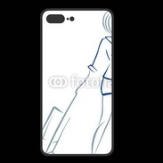 Coque  Iphone 8 Plus PREMIUM Hôtesse de l'air 2