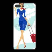 Coque  Iphone 8 Plus PREMIUM Hôtesse de l'air 3