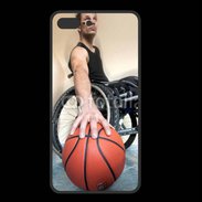 Coque  Iphone 8 Plus PREMIUM Joueur de basket en fauteuil