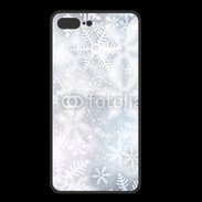 Coque  Iphone 8 Plus PREMIUM Etoiles de neige