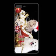 Coque  Iphone 8 Plus PREMIUM Chaton et Chiot Noël