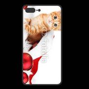 Coque  Iphone 8 Plus PREMIUM Chaton Noël