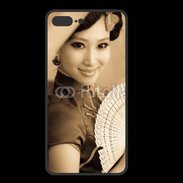 Coque  Iphone 8 Plus PREMIUM Femme japonaise glamour 1
