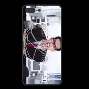Coque  Iphone 8 Plus PREMIUM Homme asiatique businessman ligoté glamour