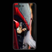 Coque  Iphone 8 Plus PREMIUM Mariée dans roadster