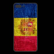 Coque  Iphone 8 Plus PREMIUM Drapeau Andorre