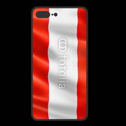 Coque  Iphone 8 Plus PREMIUM Drapeau Autriche