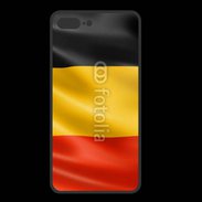 Coque  Iphone 8 Plus PREMIUM drapeau Belgique