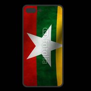 Coque  Iphone 8 Plus PREMIUM Drapeau Birmanie