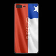 Coque  Iphone 8 Plus PREMIUM Drapeau Chilie