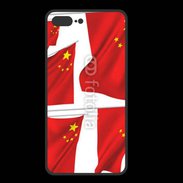 Coque  Iphone 8 Plus PREMIUM drapeau Chinois