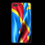 Coque  Iphone 8 Plus PREMIUM Drapeau Congo
