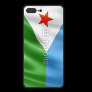 Coque  Iphone 8 Plus PREMIUM Drapeau Djibouti