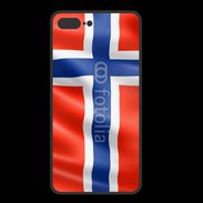 Coque  Iphone 8 Plus PREMIUM Drapeau Norvège