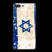 Coque  Iphone 8 Plus PREMIUM Drapeau Israël Vintage