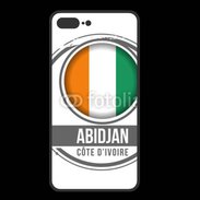 Coque  Iphone 8 Plus PREMIUM Logo Abidjan