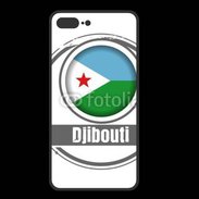 Coque  Iphone 8 Plus PREMIUM Logo Djibouti