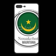 Coque  Iphone 8 Plus PREMIUM logo Mauritanie