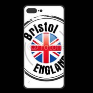 Coque  Iphone 8 Plus PREMIUM Logo Bristol Angleterre