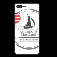Coque  Iphone 8 Plus PREMIUM Logo Annapolis Maryland
