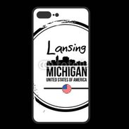 Coque  Iphone 8 Plus PREMIUM Logo Michigan