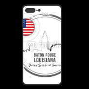 Coque  Iphone 8 Plus PREMIUM Logo Louisiane