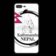 Coque  Iphone 8 Plus PREMIUM Logo Népal