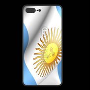 Coque  Iphone 8 Plus PREMIUM Drapeau Argentine 750